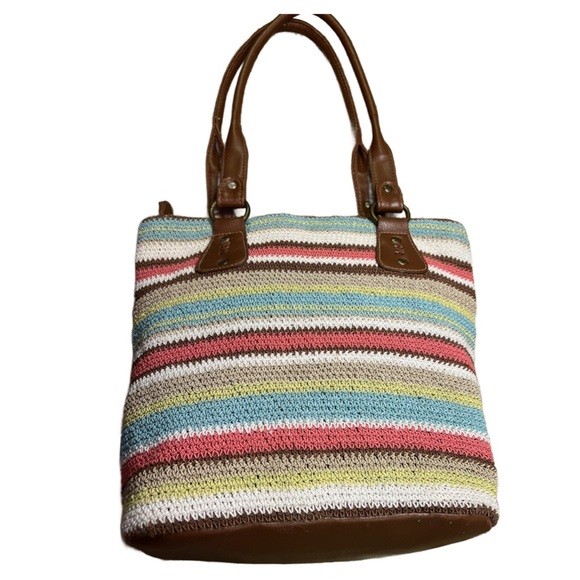 Bohemian Style Multicolored Handbag Zipper Closure - Picture 2 of 6